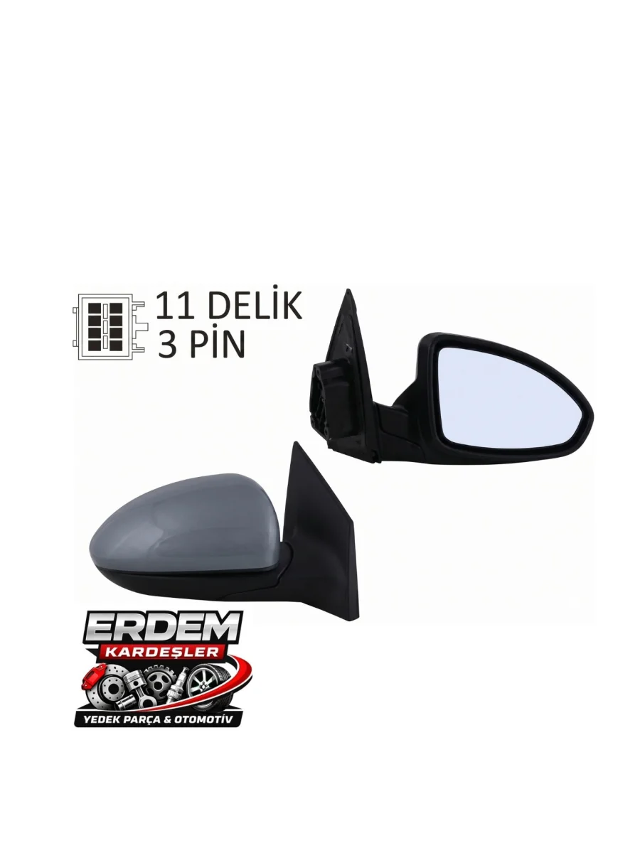 Chevrolet Cruze Komple Sağ Dış Dikiz Aynası Elektrikli Isıtmalı (2009-2016 J300)