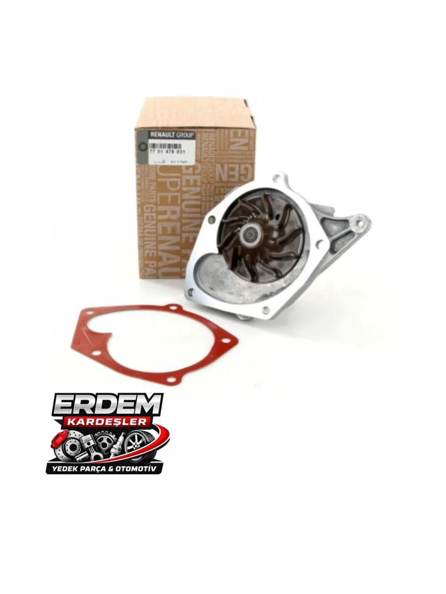 Renault 1.5 dCi K9K Devirdaim Su Pompası %100 Orijinal MAİS (7701478031)
