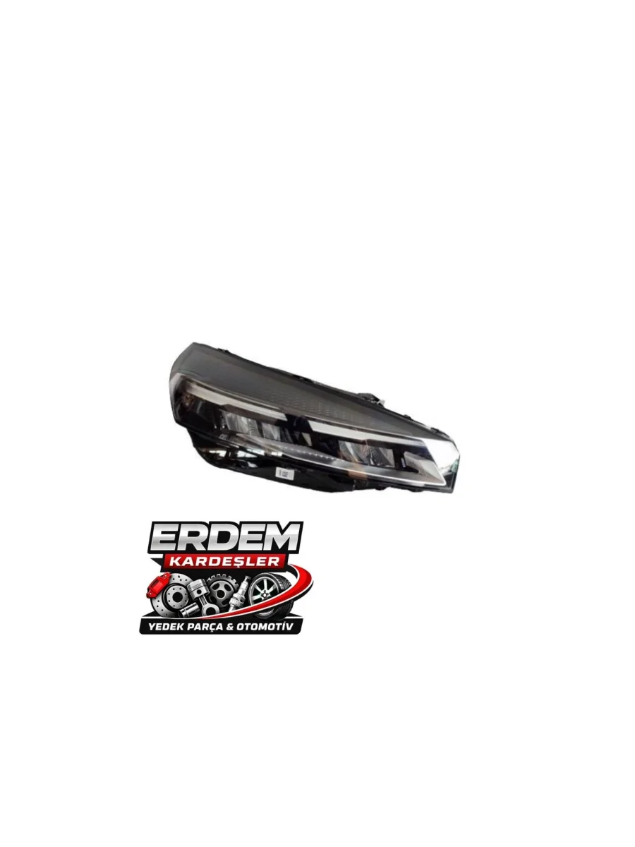 Renault Clio 5 Faz 2 Sağ Ön Far Lambası LED'li (260103507R) İthal