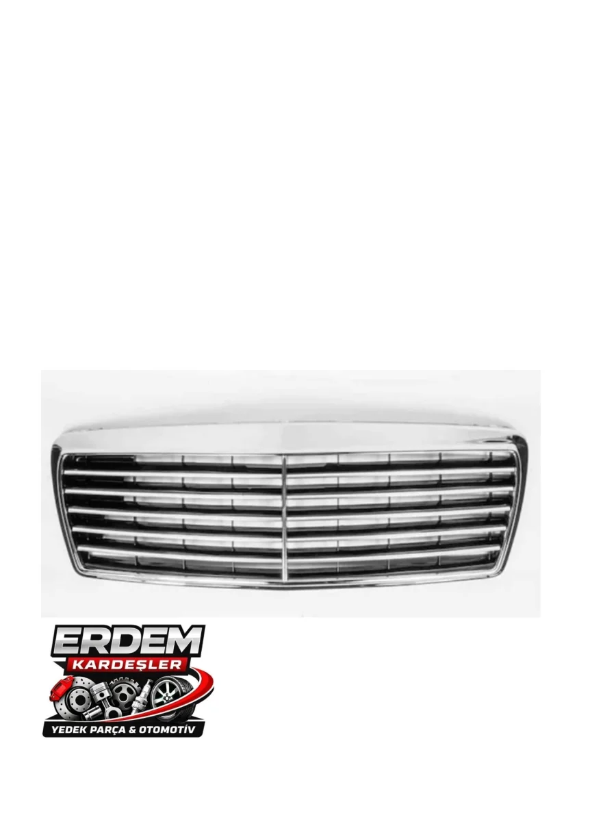Mercedes E200 W210 Ön Panjur (1995-1999 Elegance) Kromlu İthal 1. Sınıf