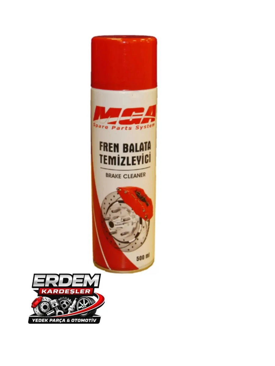 MGA Fren Balata ve Parça Temizleyici Sprey Yüksek Basınçlı 500ML (1. Sınıf Sanayi Tipi)