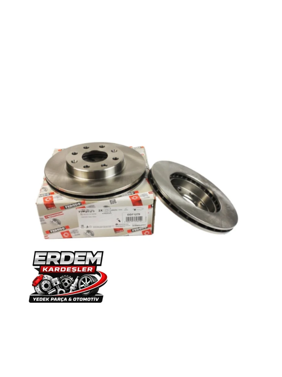 Chevrolet Kalos Ön Fren Disk Takımı Hava Kanallı 1. Sınıf FERODO (2003-2008 / DDF1279)