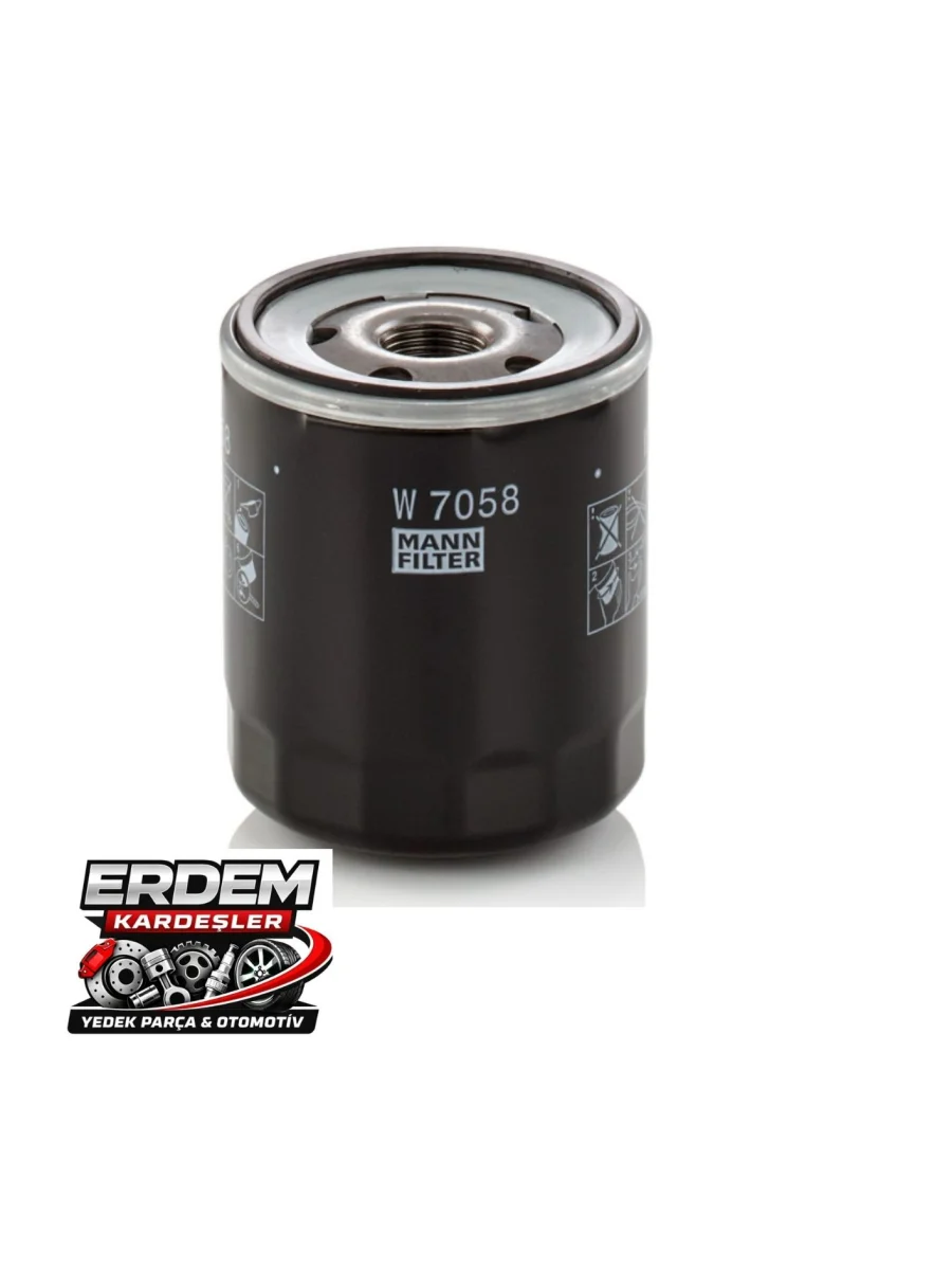 Peugeot Citroën Yağ Filtresi MANN-FILTER W 7058 (1.2 PureTech / TU Motor)