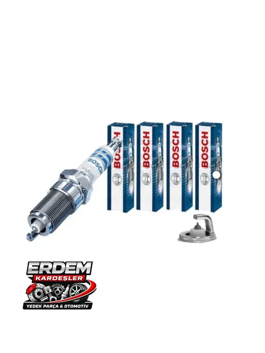 BOSCH Geely Echo 1.3 LPG Uyumlu İridyum Buji Takımı (2008-2012) 4 Adet
