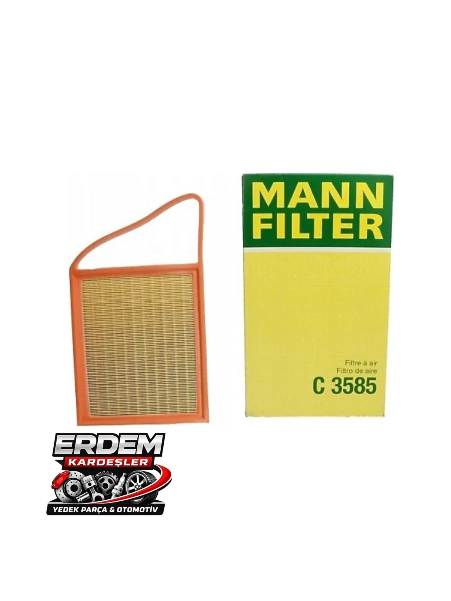 Peugeot 301 & Citroen C-Elysee 1.6 HDi Hava Filtresi (MANN-FILTER C 3585 - %100 Orijinal)