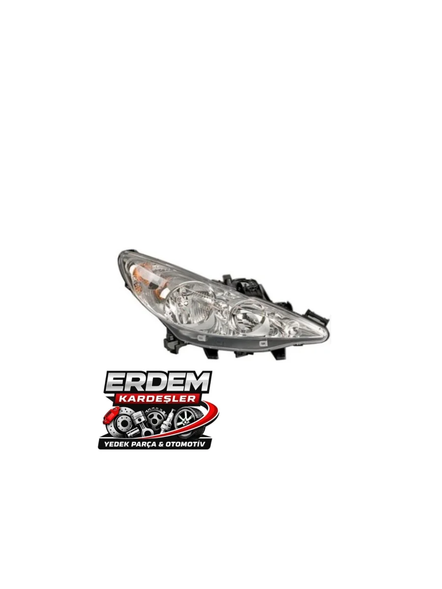 Peugeot 207 Ön Far Sağ (2006-2012) | Sıfır Ürün