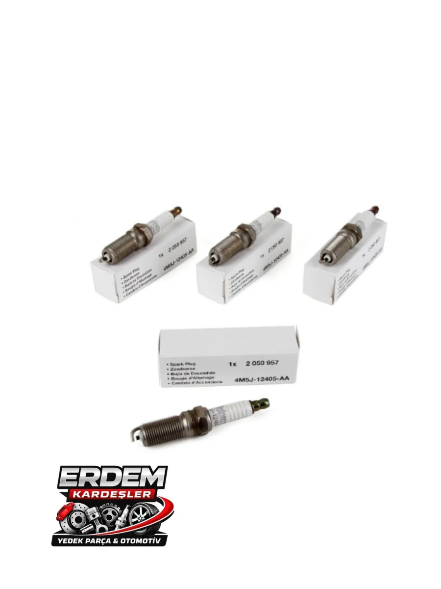 Ford Fiesta & B-Max 1.25 - 1.4 - 1.6 Benzinli Buji Takımı (4 Adet Motorcraft Orijinal)